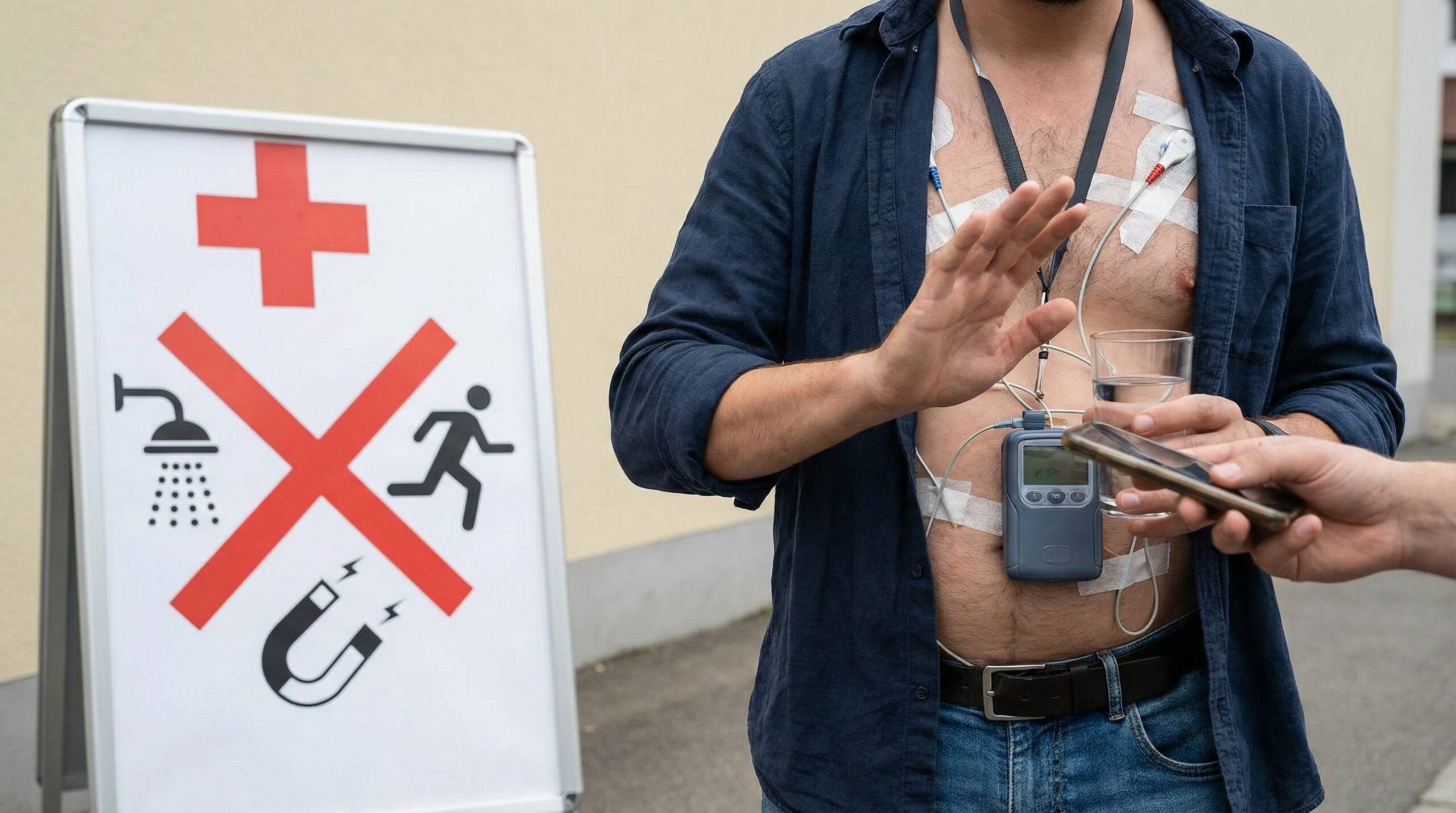 langzeit-ekg was darf man nicht